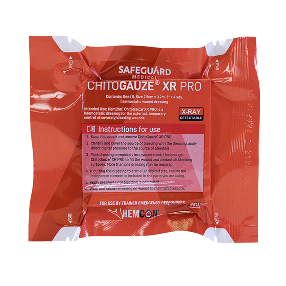 tvarstis-kraujavimui-stabdyti-chitogauze-xr-pro-safeguard.jpg Tvarstis Kraujavimui Stabdyti ”ChitoGauze® XR Pro” Safeguard - Image 1