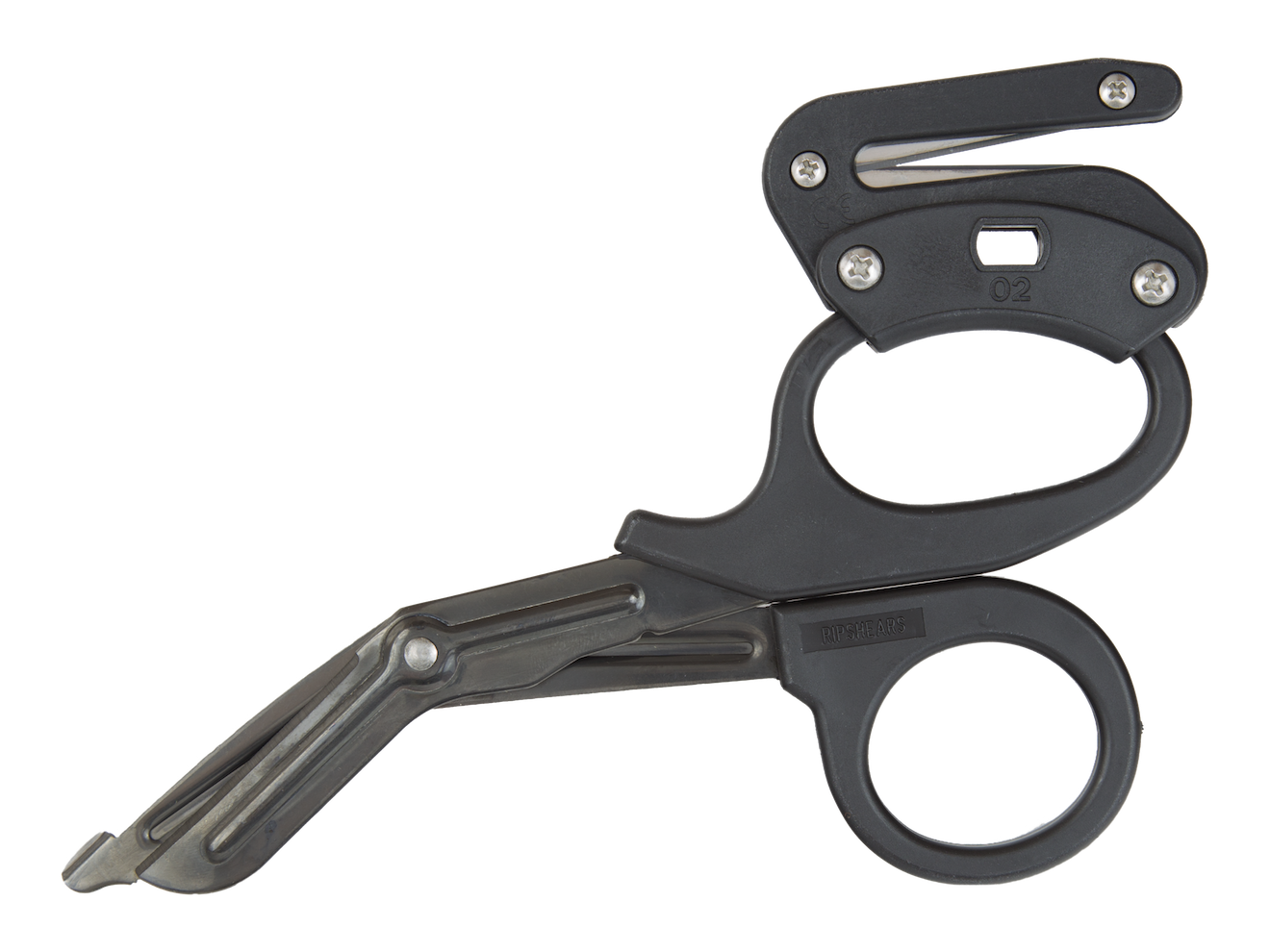 zirkles-taktines-juodos-ripshears-rs-2b.png Žirklės – Taktinės (Juodos) „RIPSHEARS RS-2B“ - Image 1