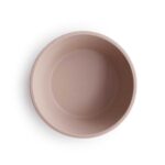 MUSHIE silikoninis dubenėlis limpančiu dugnu, Blush