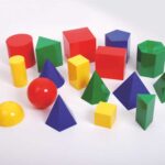 EDX didelių geometrinių figūrų rinkinys, 17 vnt.