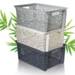 BRANQ krepšys BAMBOO, 29x22 cm, Anthracite