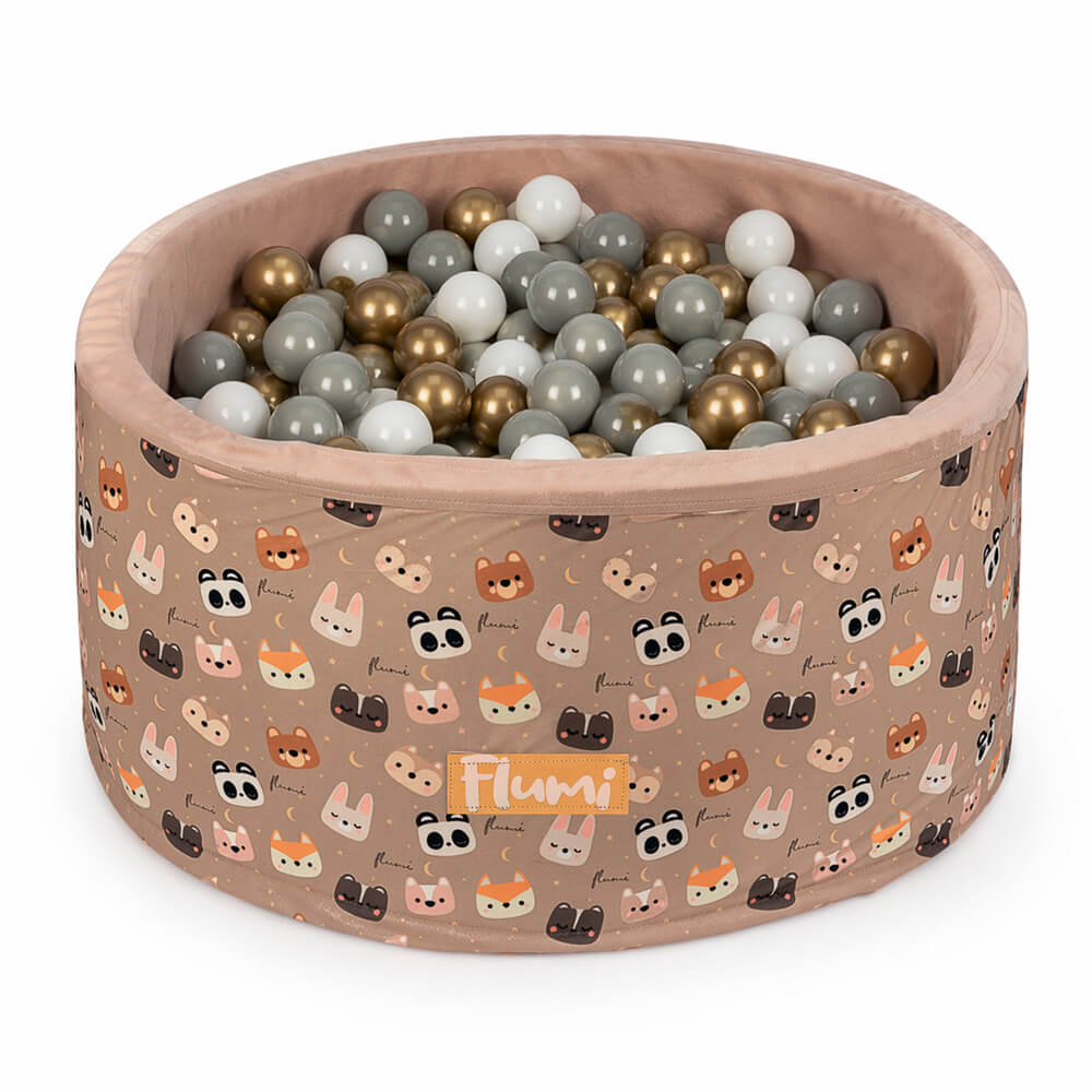 Flumi-Personalizuotas-baseinas-beige-teddy-bears-200-kamuoliuku-8