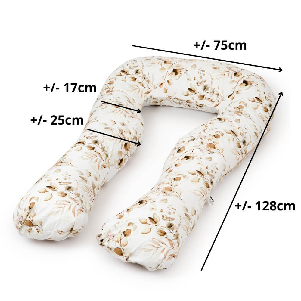 Flumi-maitinimo-pagalve-type-u-cream-leaves-4