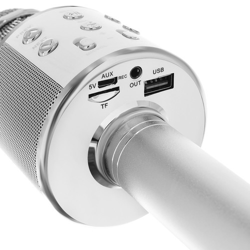 Izoxis-Karaoke-mikrofonas-sidabrinis-usb