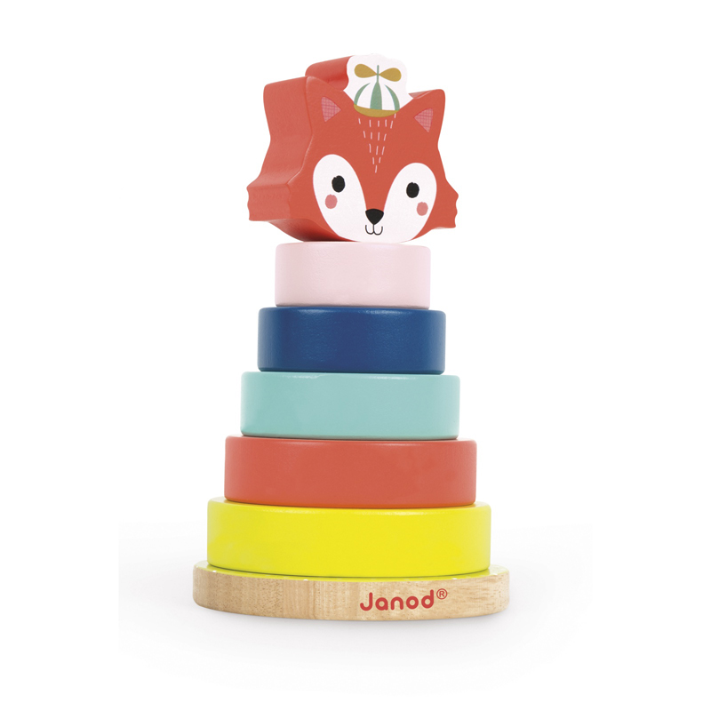 Janod-Baby-Forest-Fox-Stacker-91653