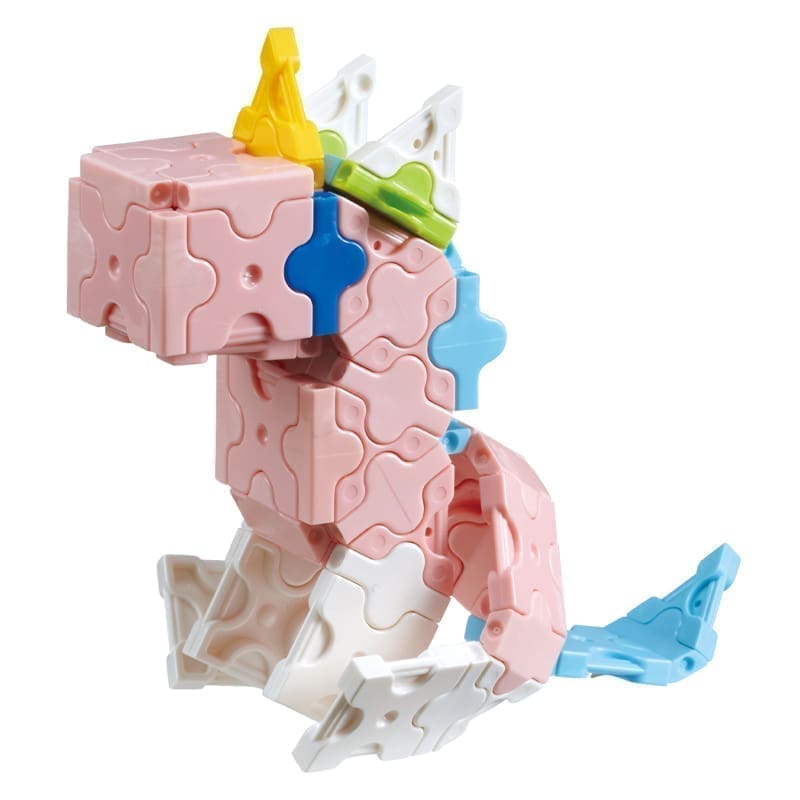 LaQ-konstruktorius-Sweet-Collection-UNICORN-sedintis-vienaragis