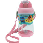 MARCUS&MARCUS 2 etapų tritano gertuvė su šiaudeliu PINK