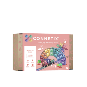 Connetix Pastel Mega Pack 202 dalių magnetinių kaladėlių rinkinys