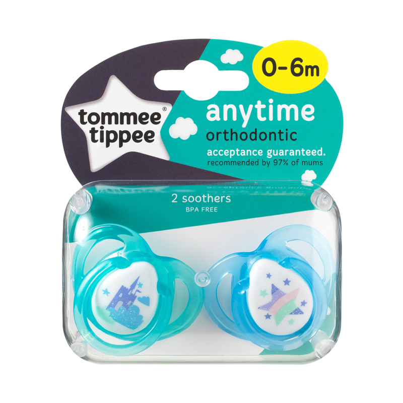 Tommee-Tippee-Closer-to-Nature-Anytime-Soother-0-6m-2Pk-66353