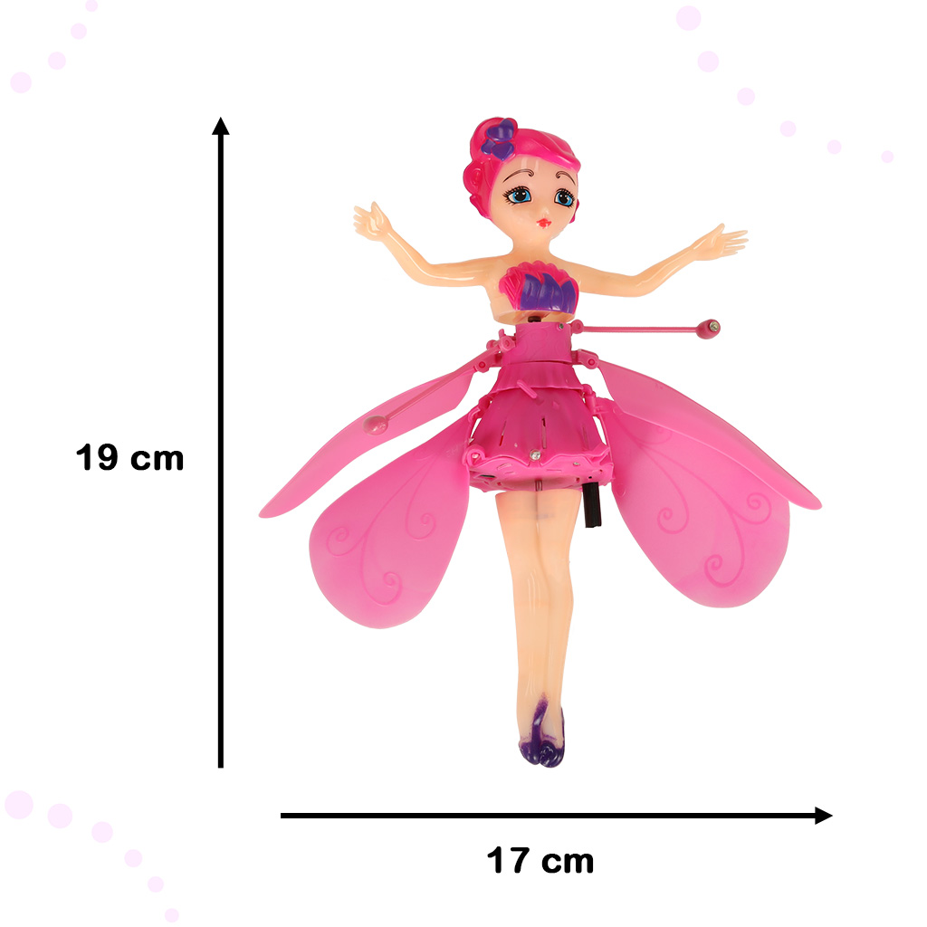 USB-ranka-caldoma-skraidanti-feja-matmenys