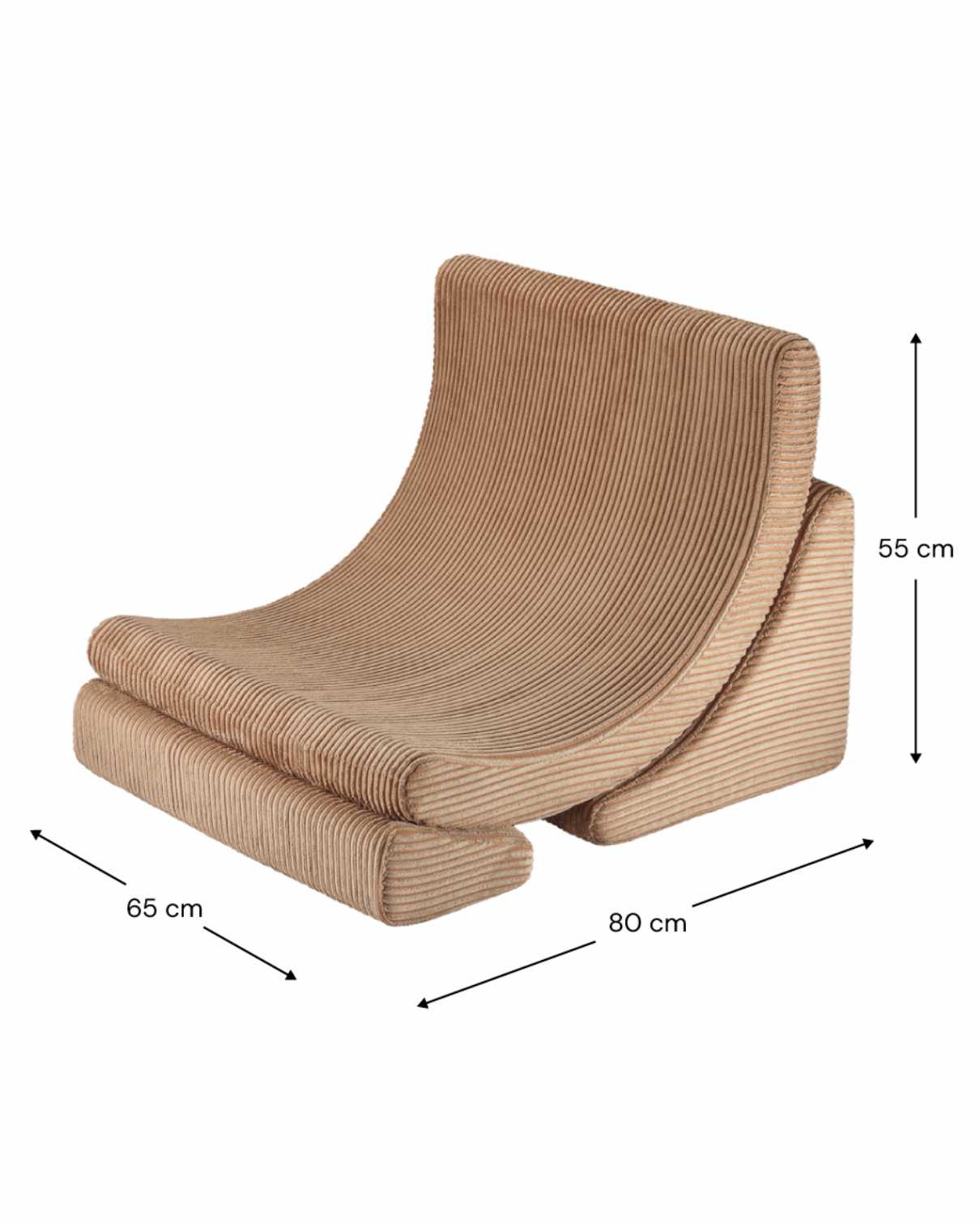 Wigiwama-Toffee-Fabric-moon-chair-3