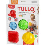 TULLO kamuoliukai sensoriniam vystymui, 5 vnt.