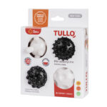 TULLO kamuoliukai sensoriniam vystymui, juoda/balta, 4 vnt.