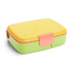 MUNCHKIN pietų dėžutė su įrankiais BENTO BOX, geltona
