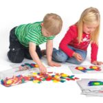 EDX plastikinės geometrinės figūros, 250 vnt.