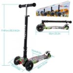 SCOOTER paspirtukas 6-12 m. su manevringais ratukais MAXI - DANCE