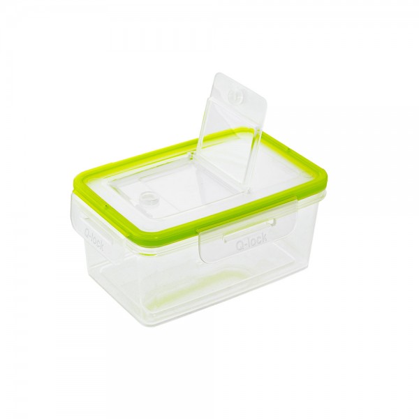 BRANQ 0,65 l plastikinis indelis Q-LOCK, žalias