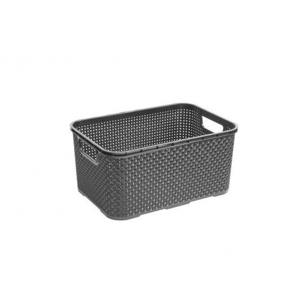 BRANQ 10l krepšys RATTAN, Antracyt
