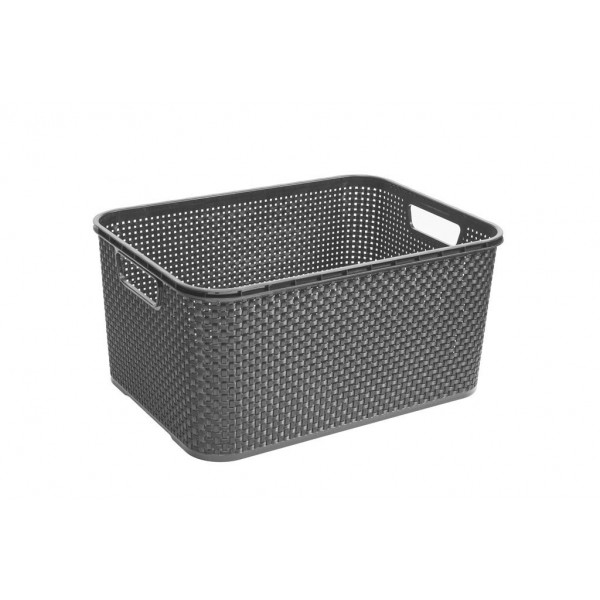 BRANQ 19l krepšys RATTAN, antracyt