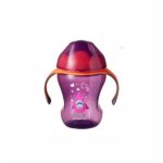 TOMMEE TIPPEE 230 ml 7+ mėn. TRAINING SIPPEE puodelis – gertuvė, violetinė