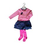 LILY & JACK 6-24 mėn. dviejų dalių rinkinys BEAR, suknelė ir pėdkelnės