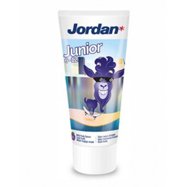 JORDAN 6-12 metų dantų pasta vaikams 50 ml.